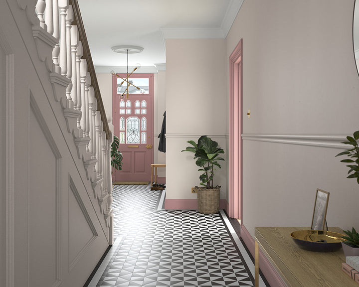 Dulux Heritage Powder Colour Paint in Hallway
