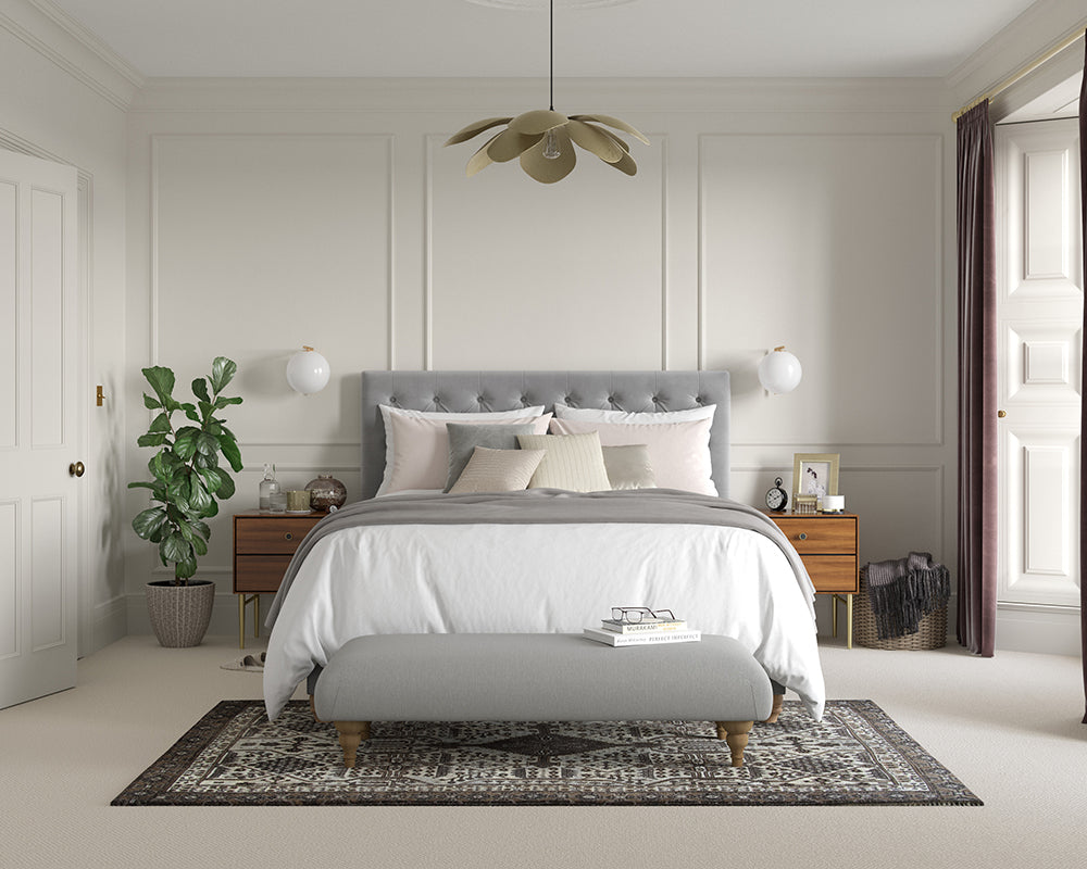 Dulux Heritage Quartz Grey Bedroom