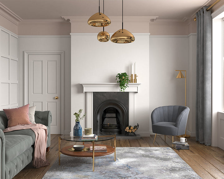 Dulux Heritage Roman White Paint in Living Room