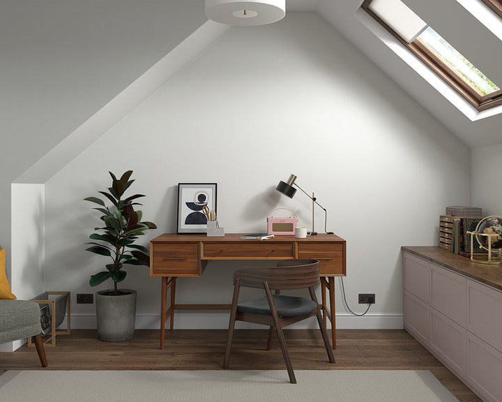 Dulux Heritage Romney Wool Paint in Home Office