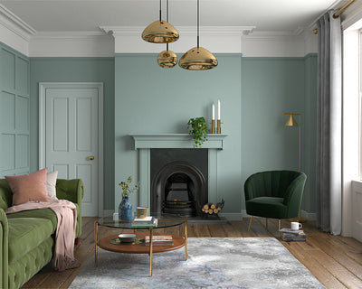 Dulux Heritage Rosemary Leaf Paint in Living Room