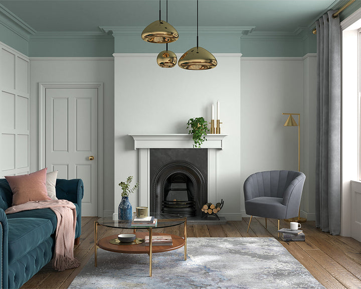 Dulux Heritage Silver Fern Paint in Living Room