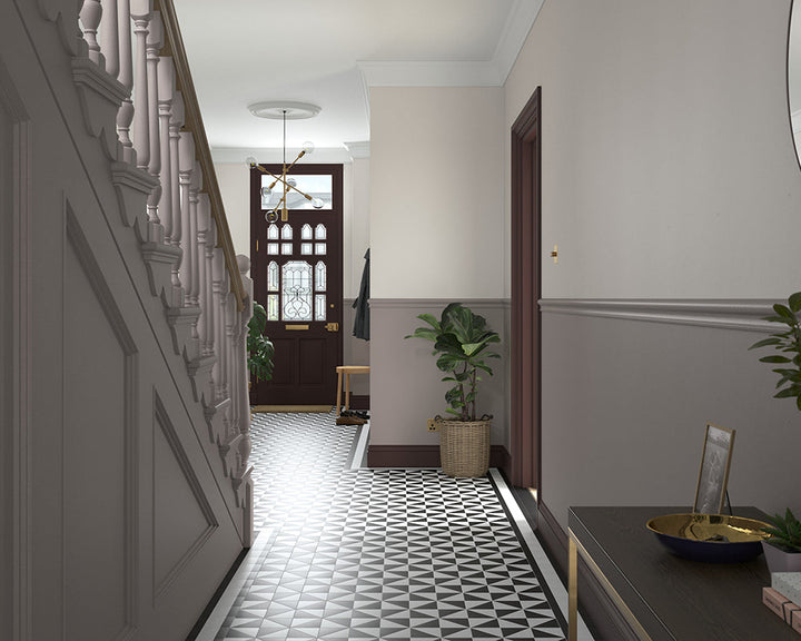 Dulux Heritage Terra Ombra Paint in Hallway