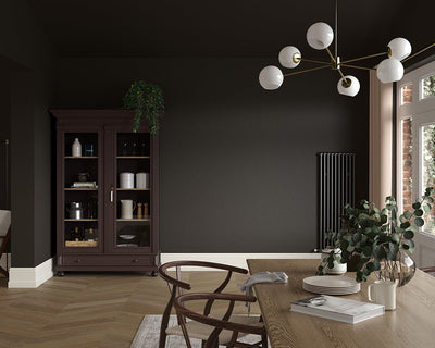 Dulux Heritage Tudor Brown Paint in Dining Room