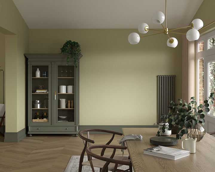 Dulux Heritage Veranda Green Paint in Dining Room