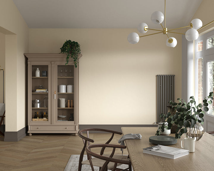 Dulux Heritage Voile White Paint in Dining Room