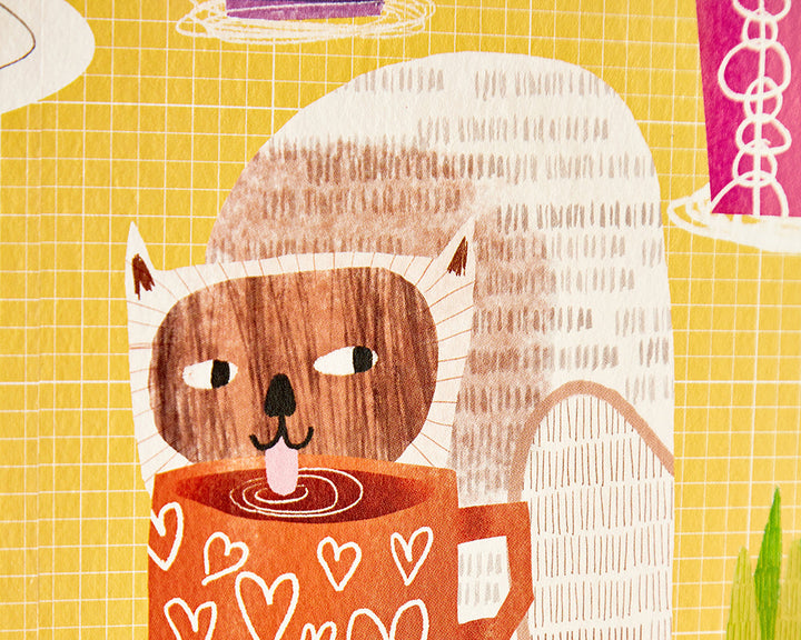 OHPOPSI Kitten Kaboodle Wallpaper close up of a kitten