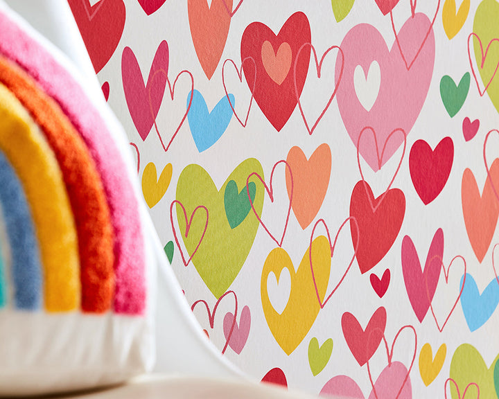 OHPOPSI Pop Hearts Wallpaper in detail