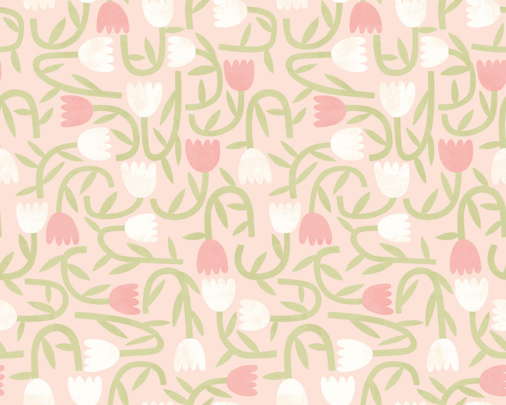 OHPOPSI Tiny Tulip Wallpaper