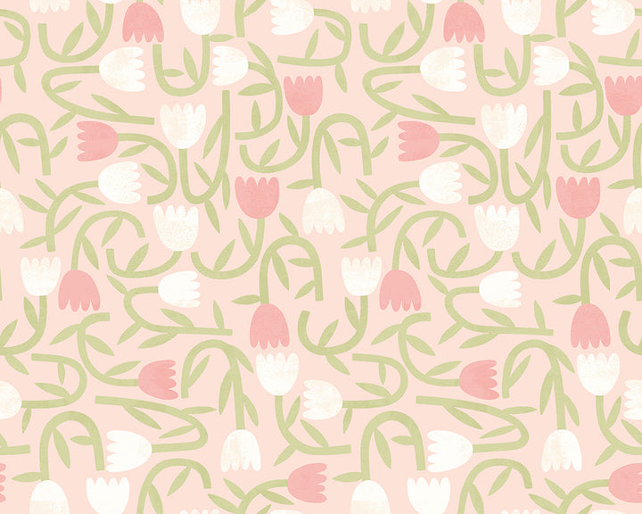 OHPOPSI Tiny Tulip Wallpaper