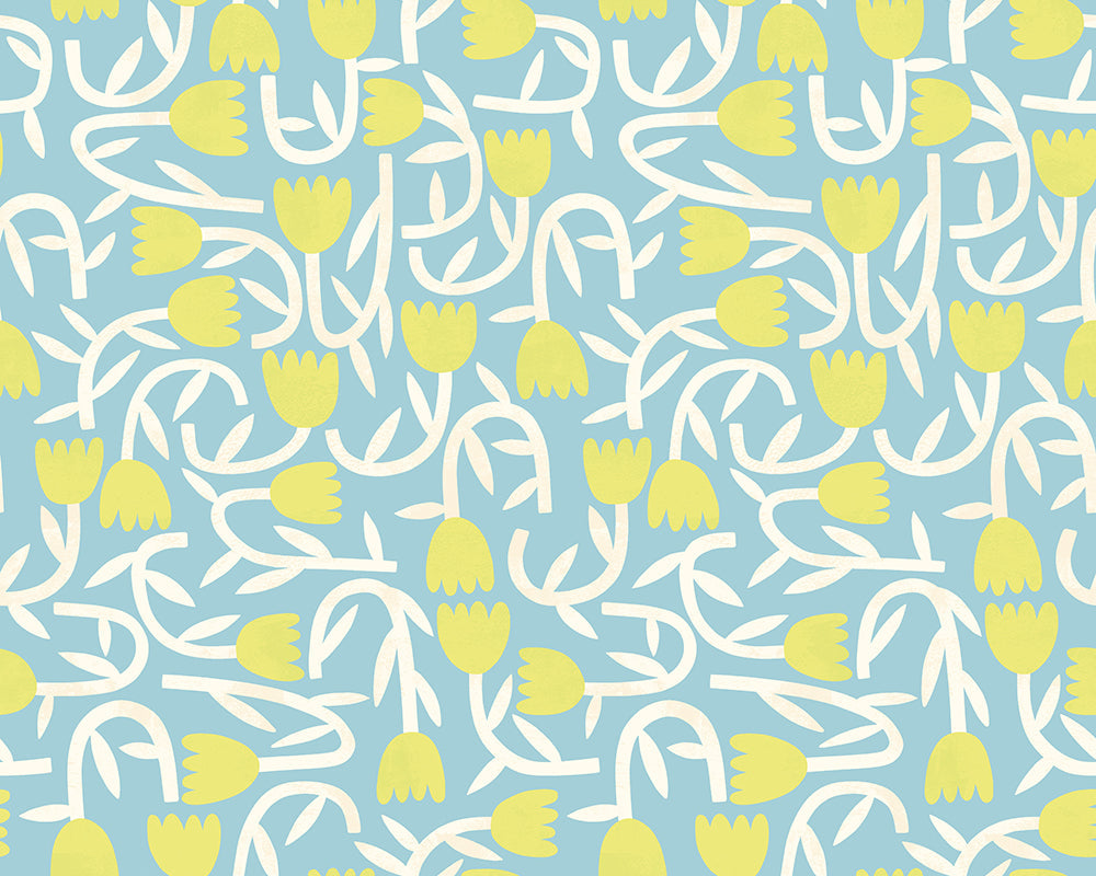 OHPOPSI Tiny Tulip Wallpaper