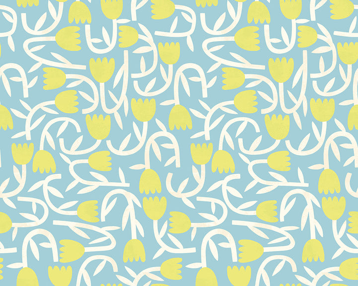 OHPOPSI Tiny Tulip Wallpaper