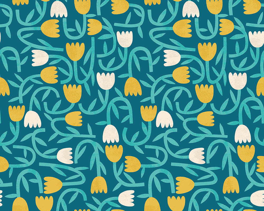 OHPOPSI Tiny Tulip Wallpaper