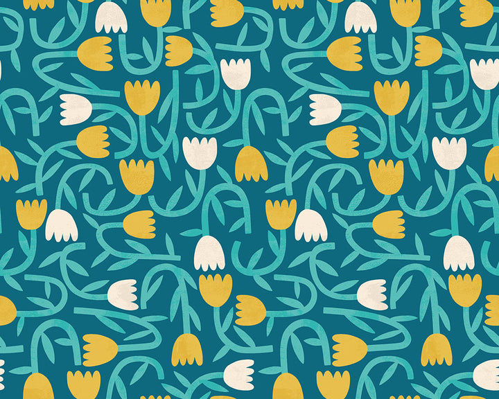OHPOPSI Tiny Tulip Wallpaper