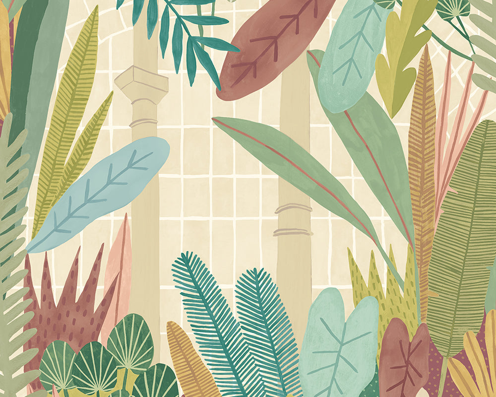 OHPOPSI Glasshouse Wallpaper