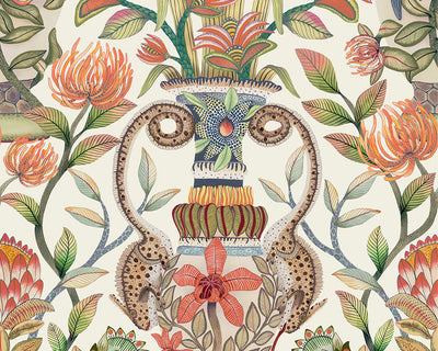 Cole & Son Protea Garden Silk Wallpaper