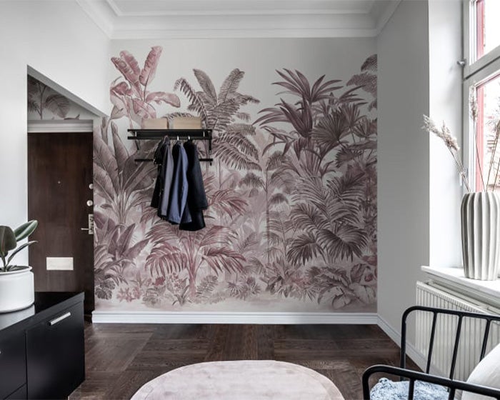 Rebel Walls Pride Palms R15903 Wallpaper in Room 