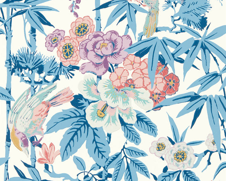 Sanderson Bamboo & Birds Wallpaper