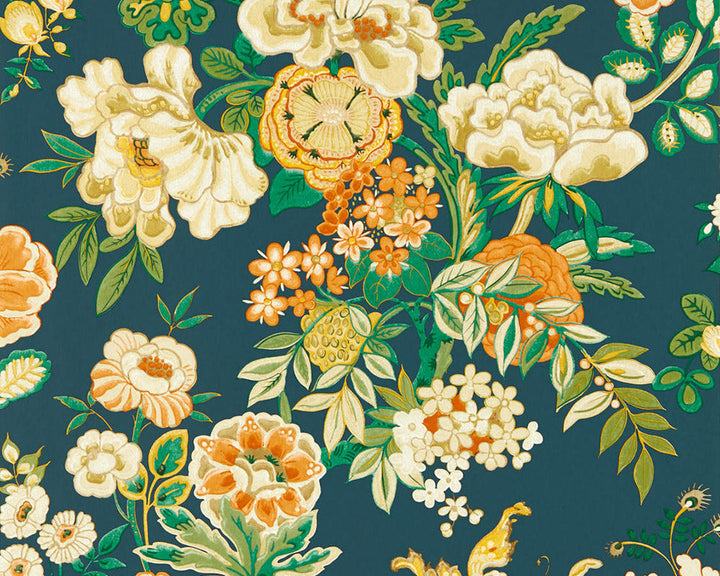 Sanderson Emperor Peony Wallpaper