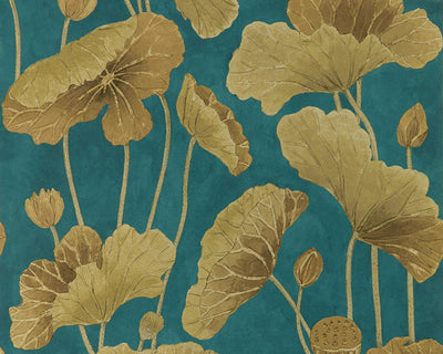 Sanderson Lotus Leaf Wallpaper