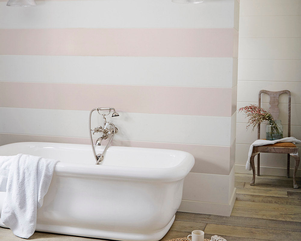 Sanderson Coquette Lt Paint used in a bathroom
