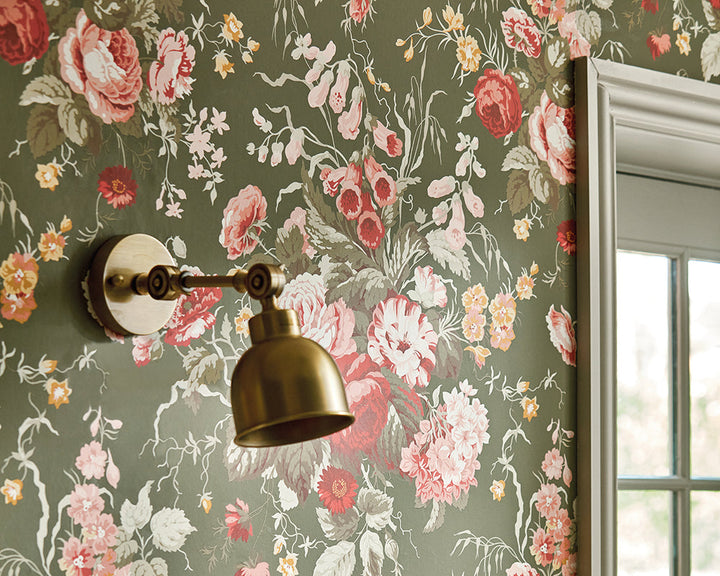 Sanderson Stapleton Park Wallpaper in Home