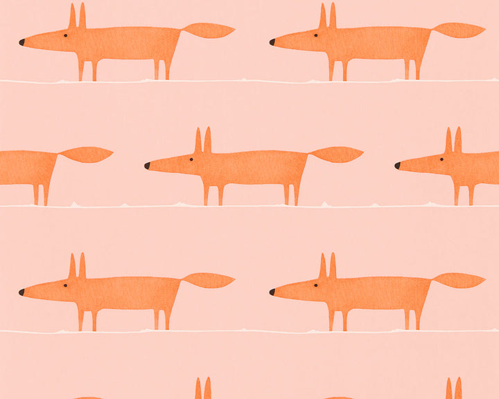 Scion Midi Fox Milkshake Rose Wallpaper 112816